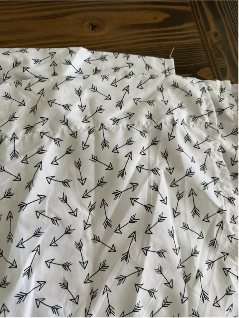 Pillowfort Twin Bed Sheet Set White Black Arrow Geometric Kids Bedding